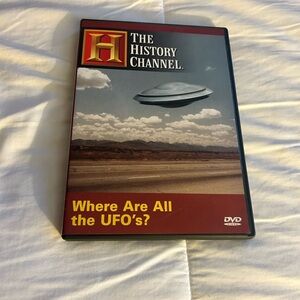 Where Are All the UFOs DVD History Channel Alien Documentary OOP Like New